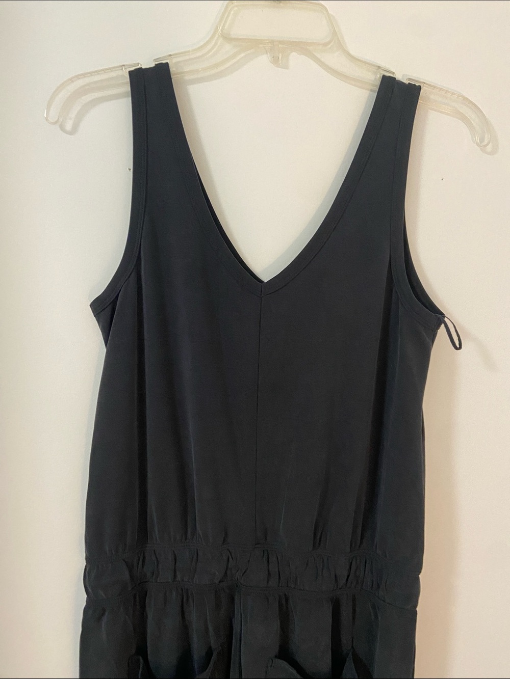 Lou & Grey Gray V-Neck Sleeveless Jumpsuit - Picture 8 of 8